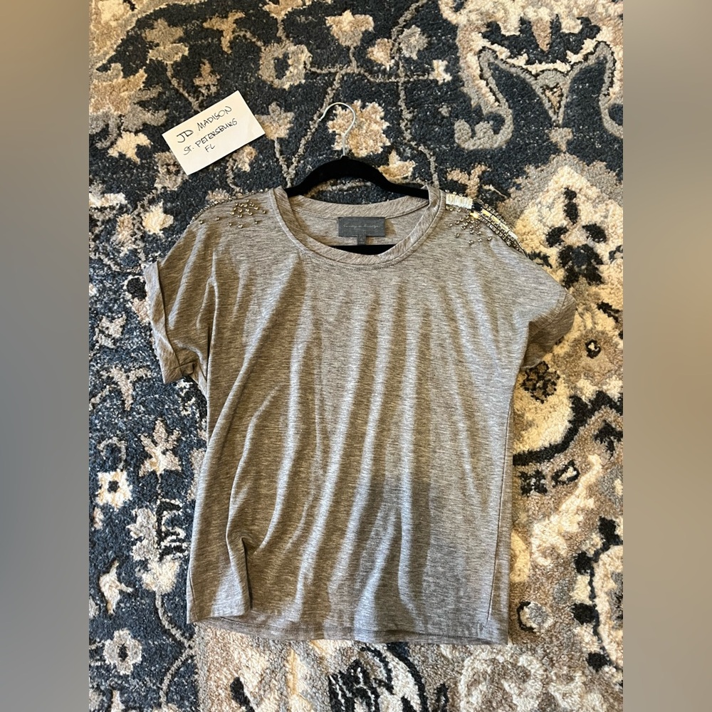 Sunday in Brooklyn beaded tee